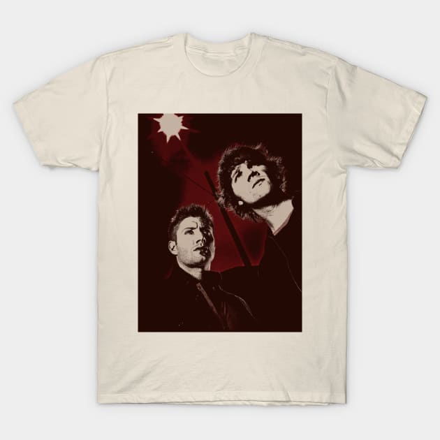 J2 S1 Promo Staring Red Vintage T-Shirt by kaseysdesigns